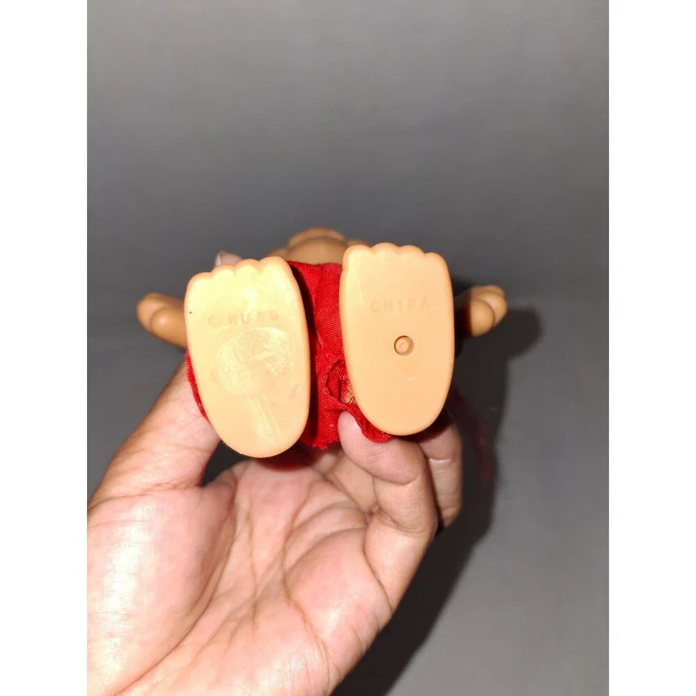 Vintage 90s Russ Berrie 5 inch Valentine's Day Troll Doll I Love You This Much